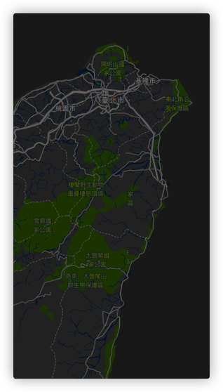 幻影黑个性化电子地图