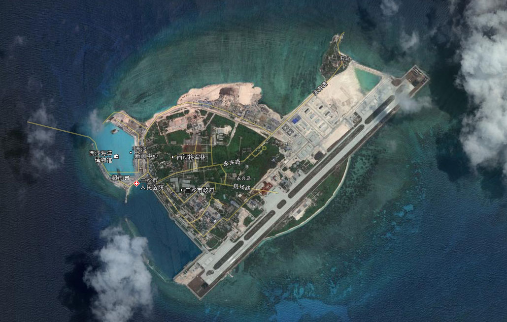 高清卫星地图示例