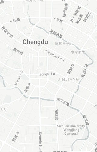 浅色个性化地图