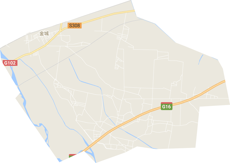 金城街道电子地图