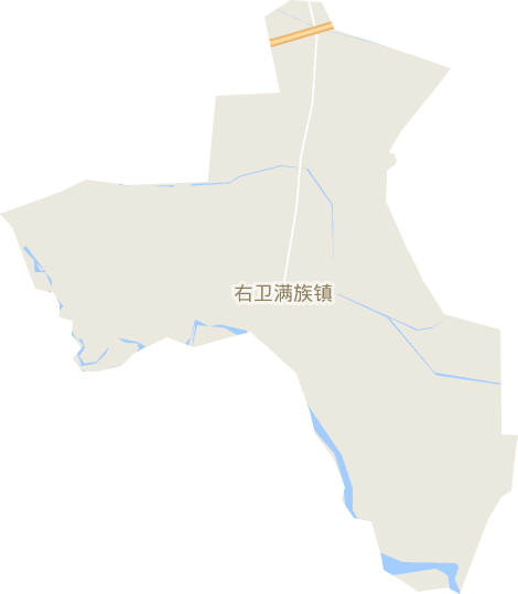 右卫满族镇电子地图