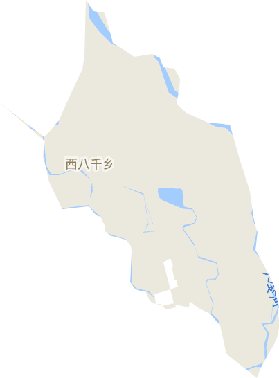西八千镇电子地图
