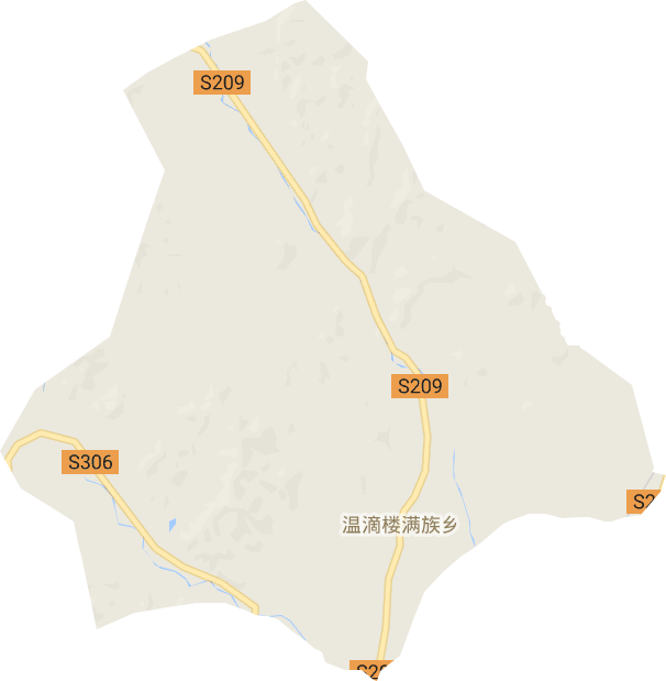 温滴楼满族乡电子地图