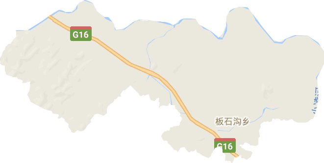 板石沟乡电子地图