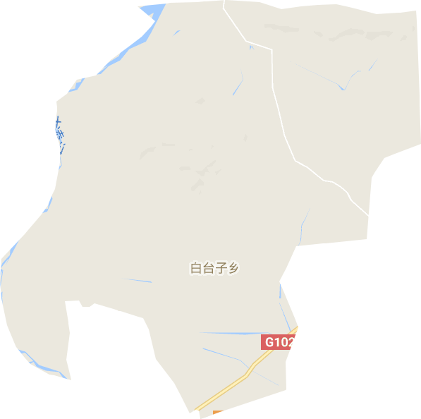 白台子乡电子地图