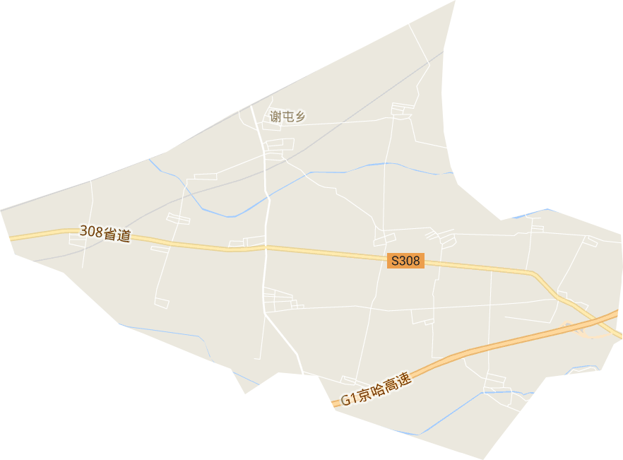 谢屯乡电子地图