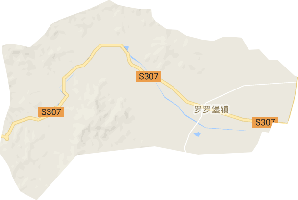 罗罗堡镇电子地图