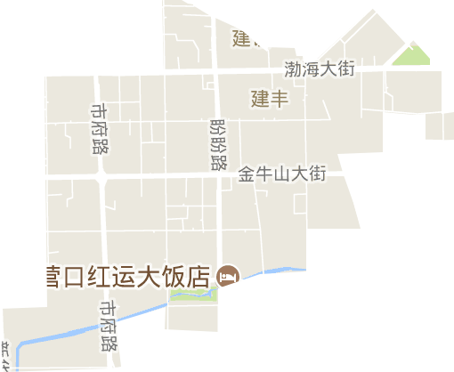 建丰街道电子地图