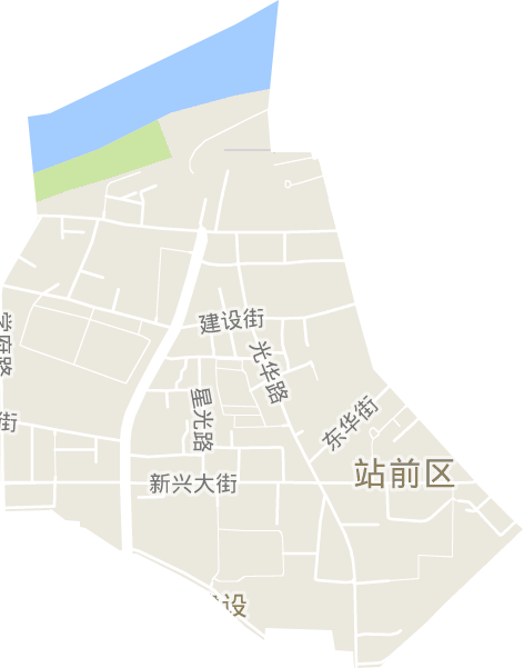 建设街道电子地图