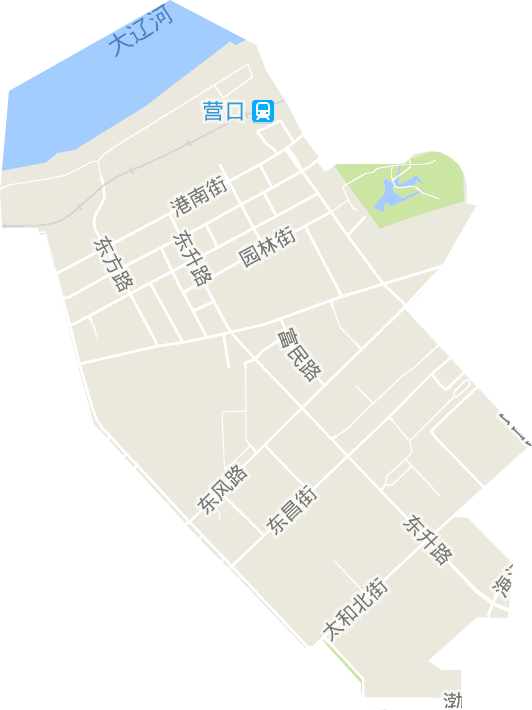 跃进街道电子地图