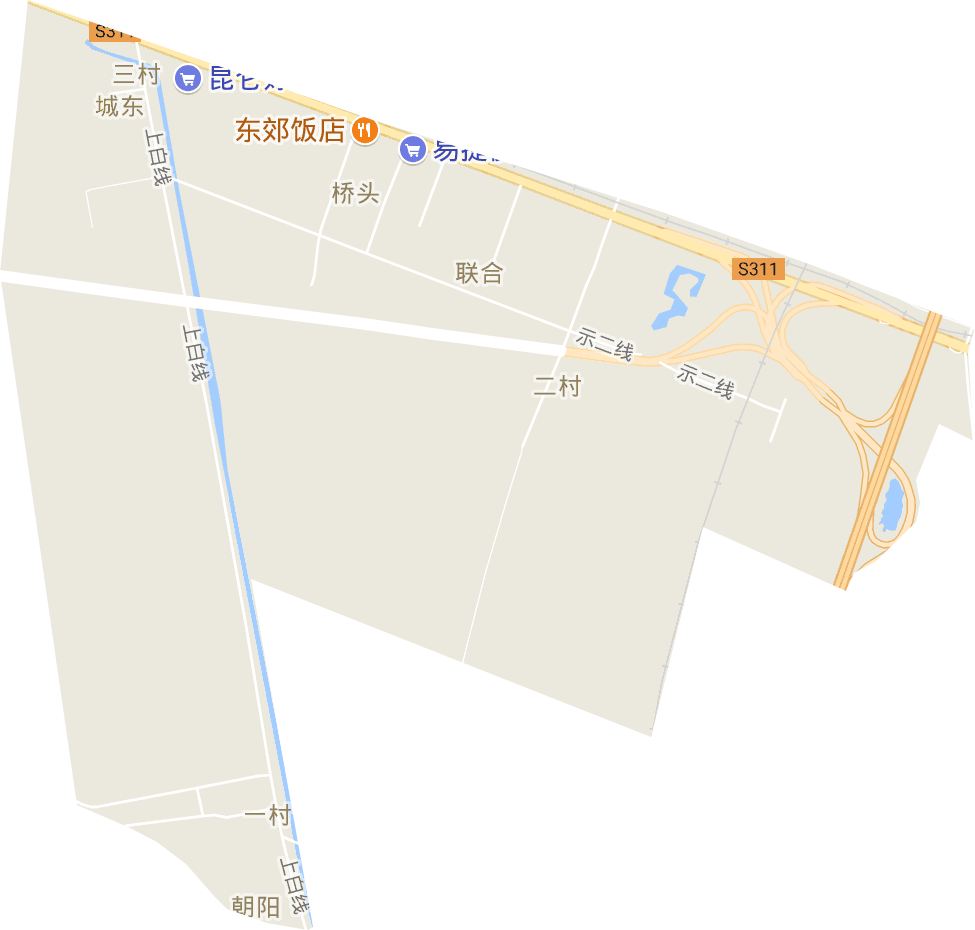 城东街道电子地图