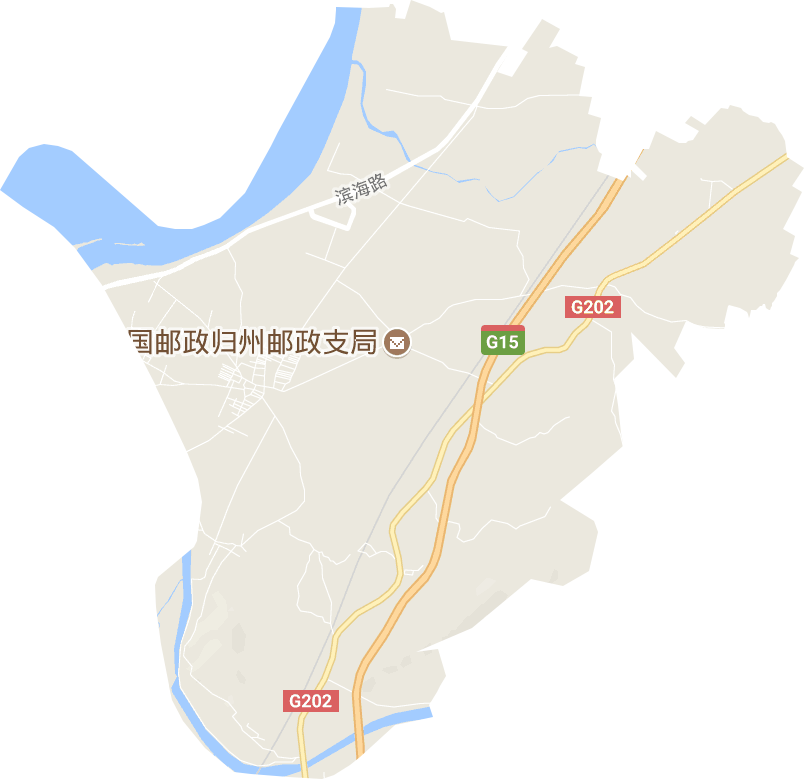 归州街道电子地图