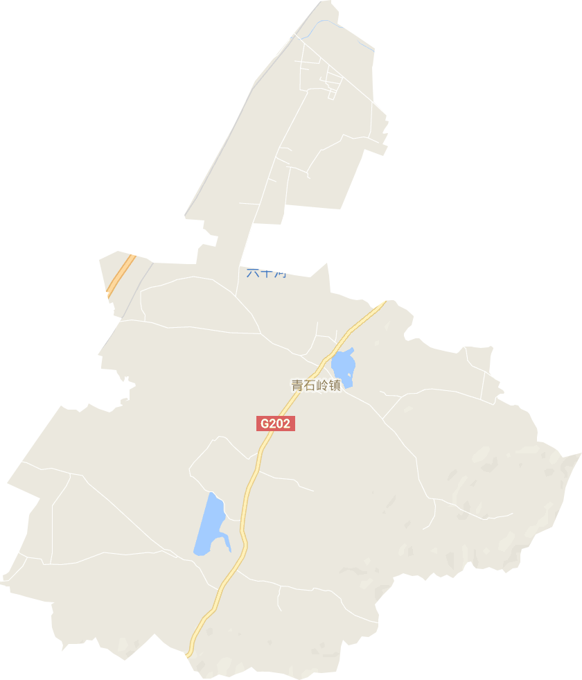 青石岭镇电子地图
