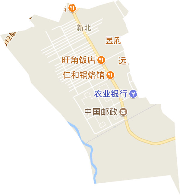 新北街道电子地图