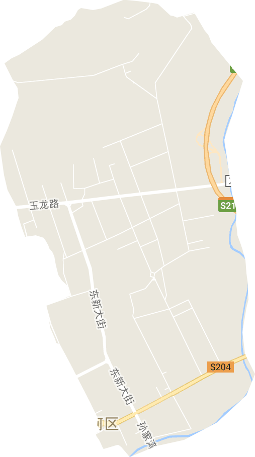 华东街道电子地图
