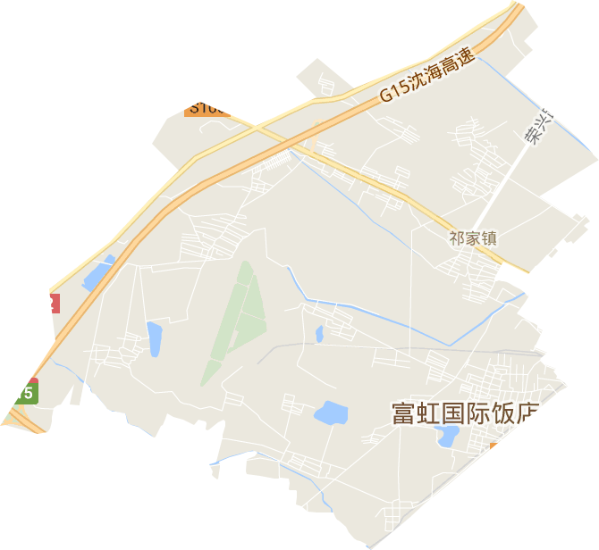 祁家镇电子地图