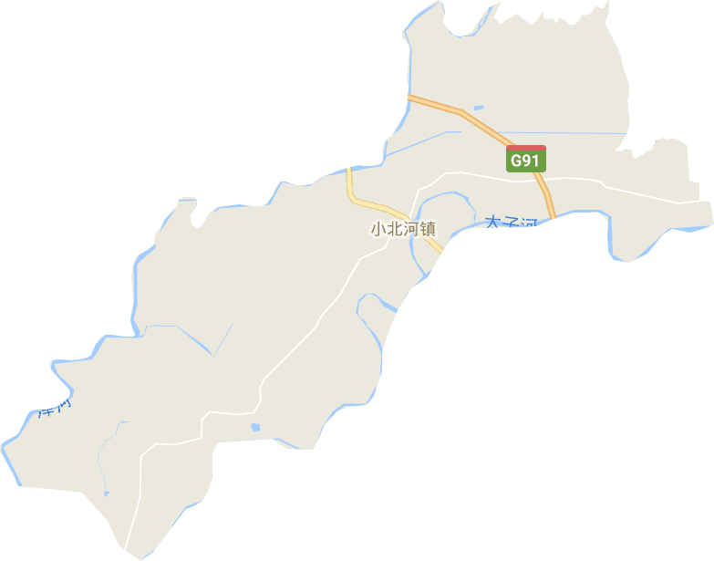 小北河镇电子地图