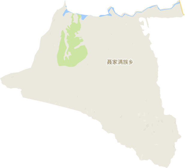 聂家满族乡电子地图