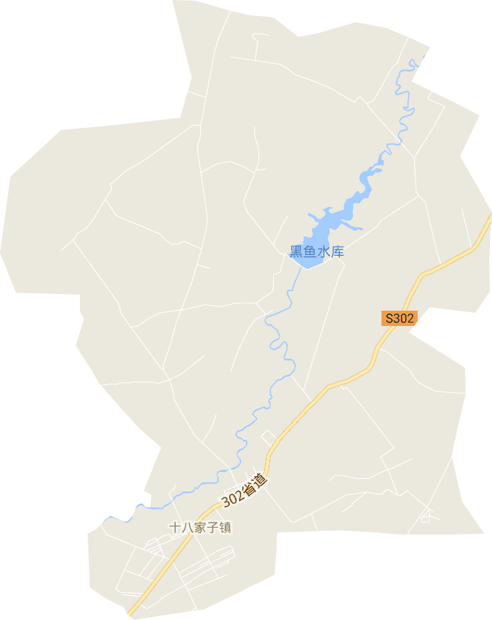 十八家子镇电子地图