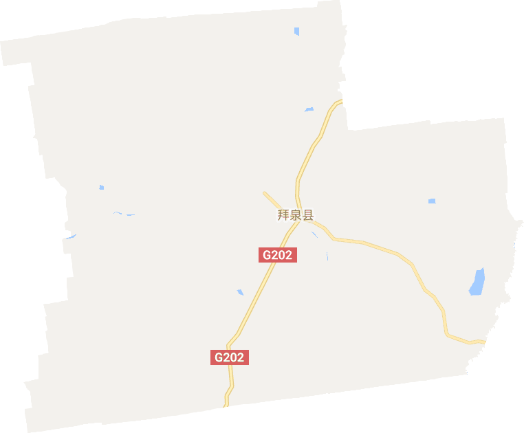 拜泉县电子地图