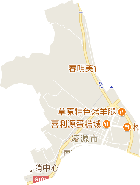 北街街道电子地图