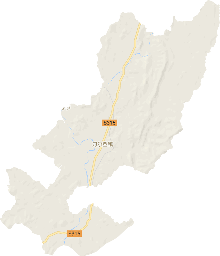 刀尔登镇电子地图