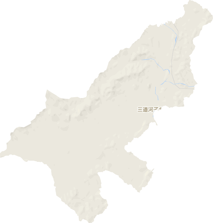 三道河子乡电子地图