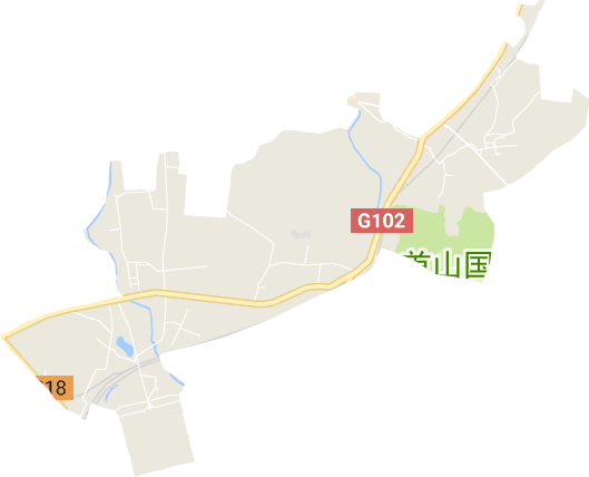 古城街道电子地图