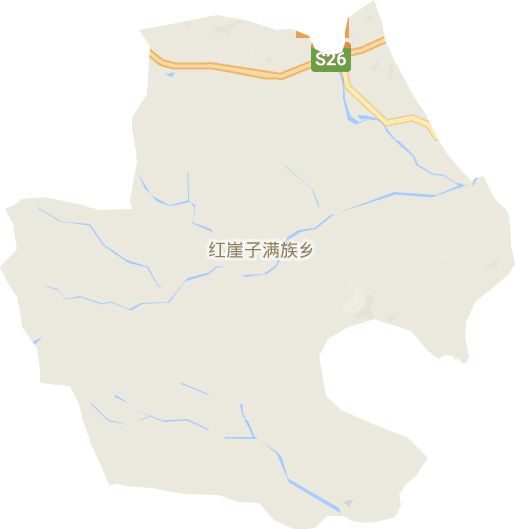 红崖子镇电子地图