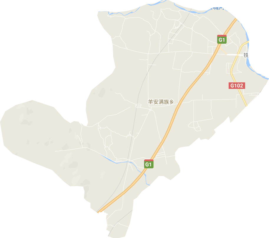 羊安满族乡电子地图