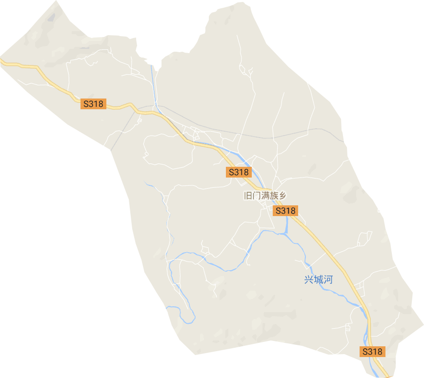 旧门满族乡电子地图