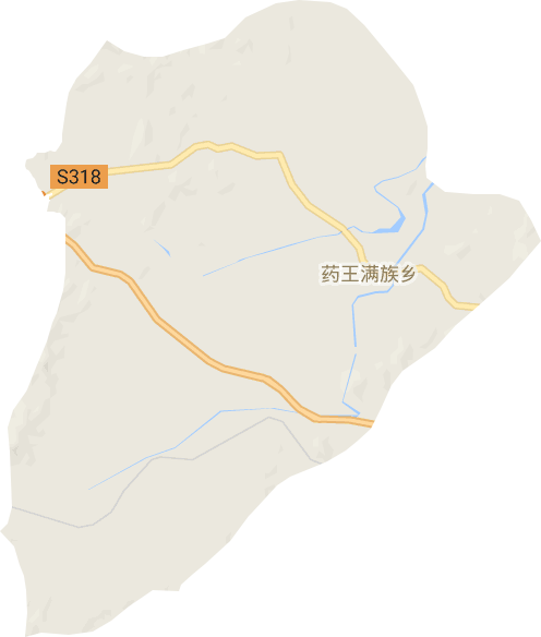 药王满族乡电子地图
