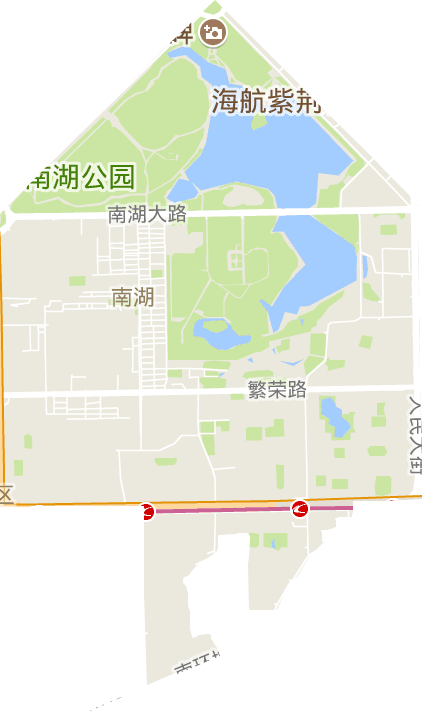 南湖街道电子地图