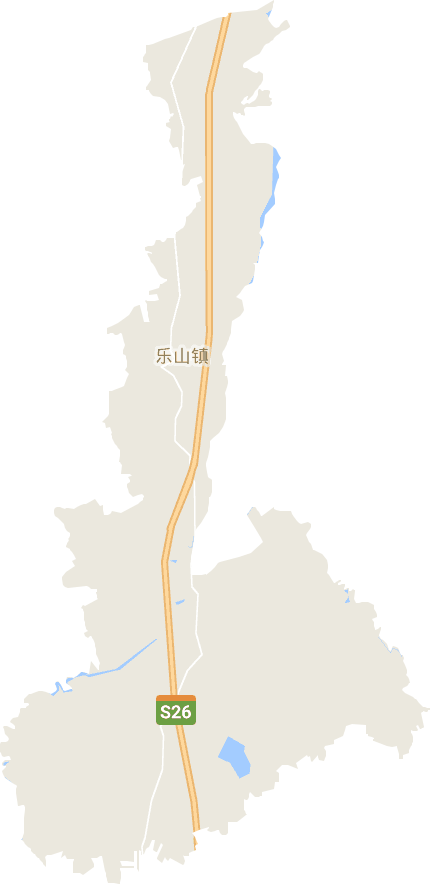 乐山镇电子地图