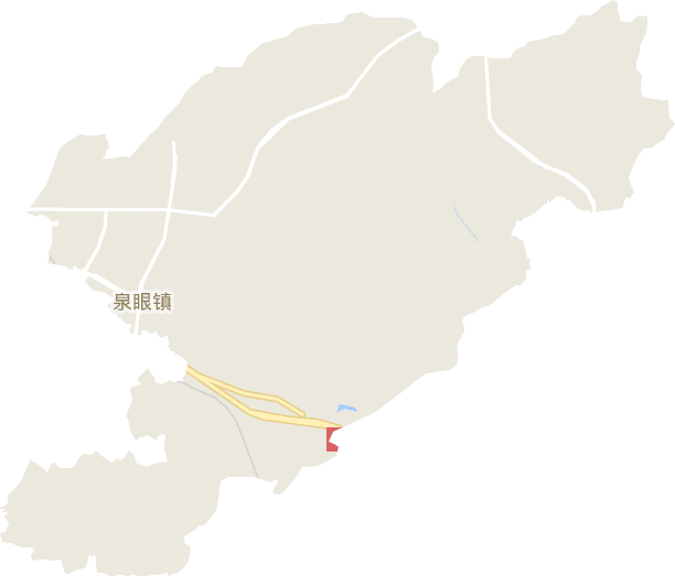 泉眼镇电子地图
