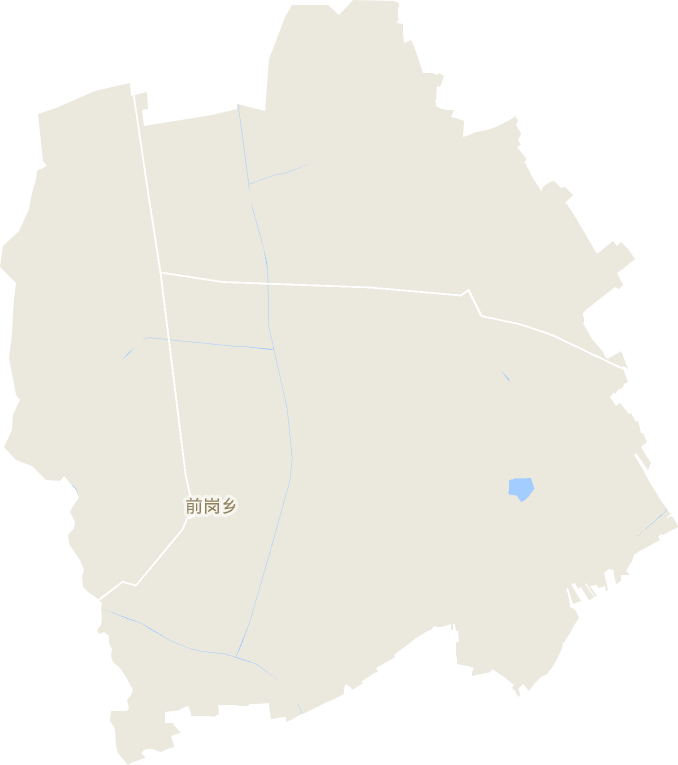 前岗乡电子地图