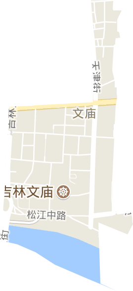 文庙街道电子地图