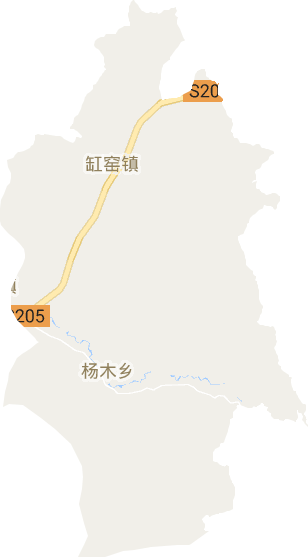 缸窑镇电子地图