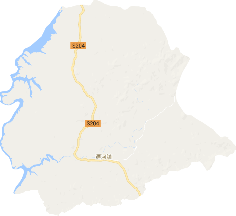 漂河镇电子地图