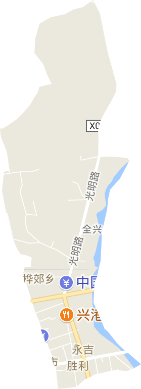 胜利街道电子地图