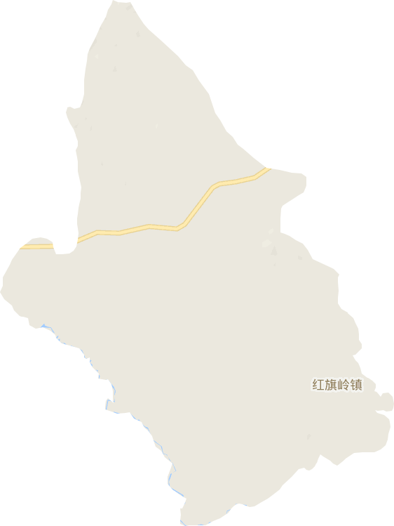 红旗岭镇电子地图