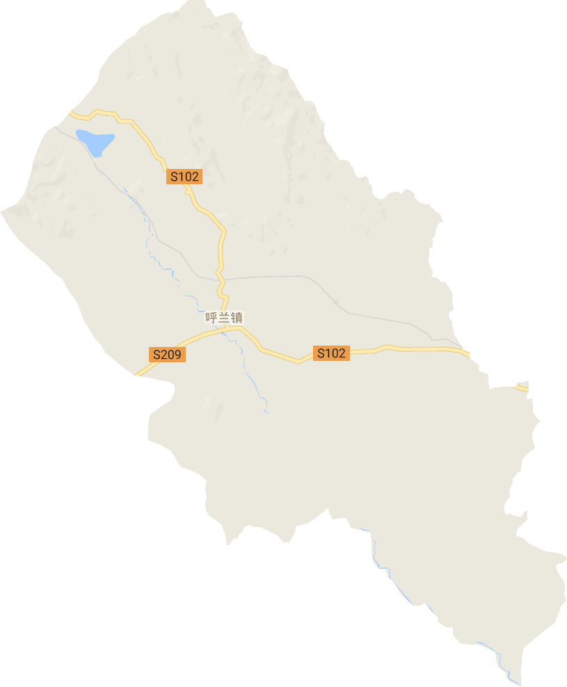 呼兰镇电子地图