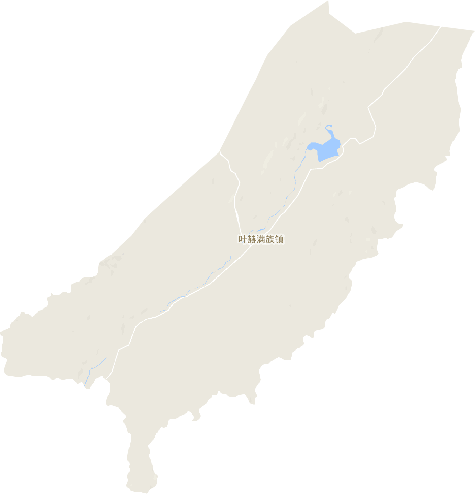 叶赫满族镇电子地图
