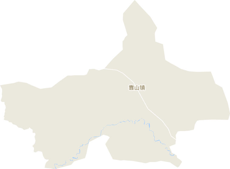 靠山镇电子地图