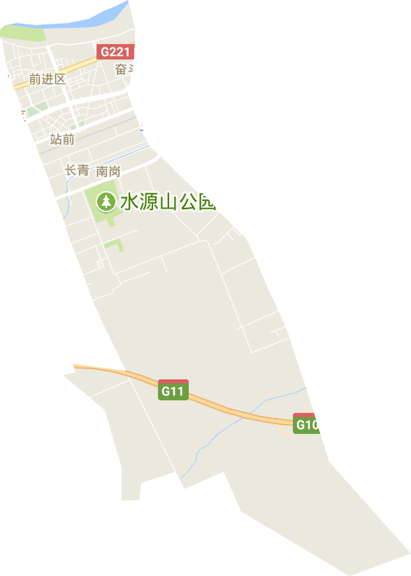 前进区电子地图