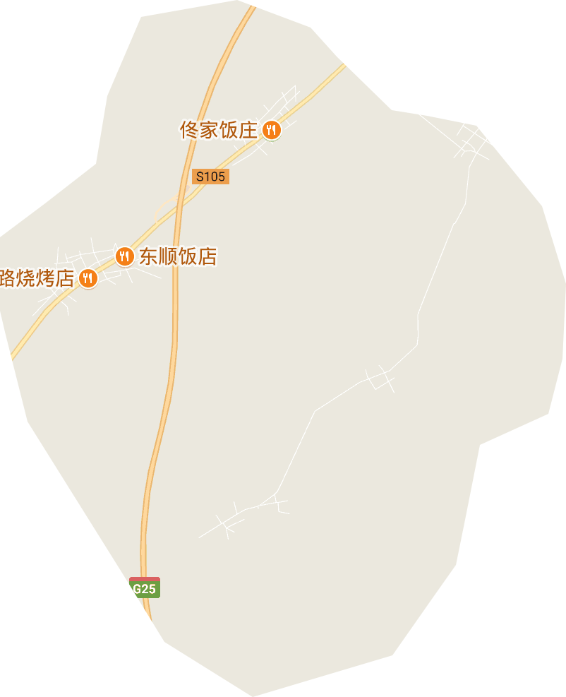 红旗街道电子地图