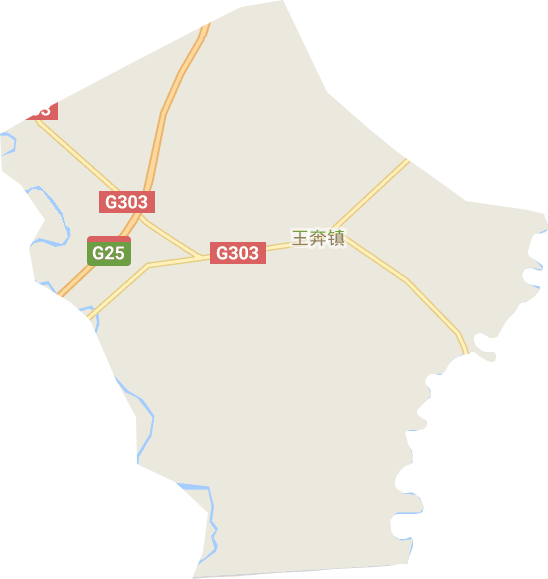 王奔镇电子地图