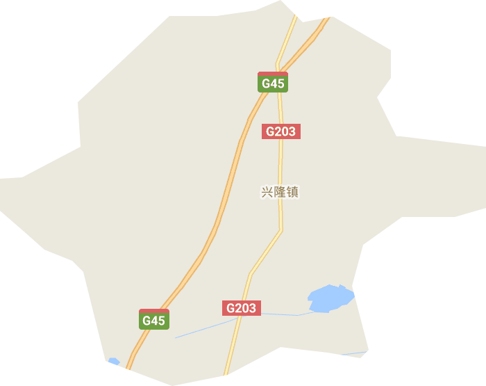 兴隆镇电子地图