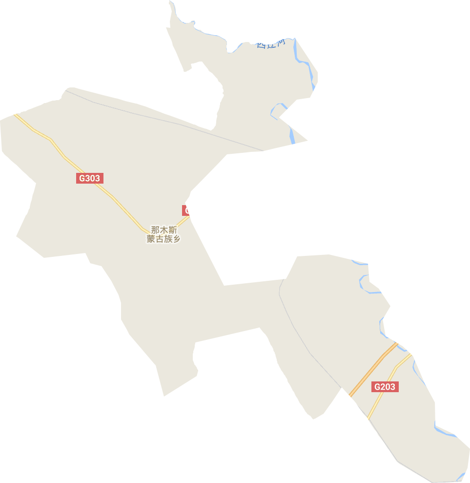 那木乡电子地图