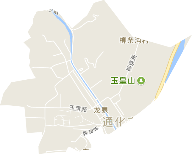 龙泉街道电子地图